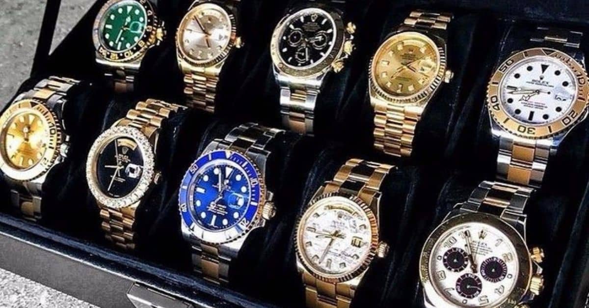 relógios de luxo