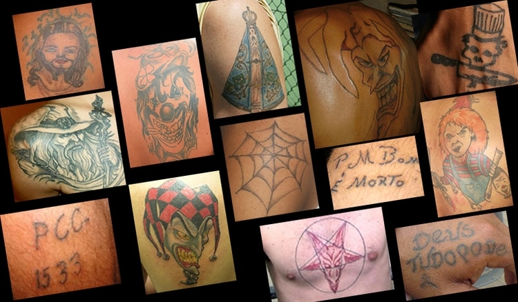 O significado das tatuagens no mundo do crime e nos presídios – Lordello  Treinamento