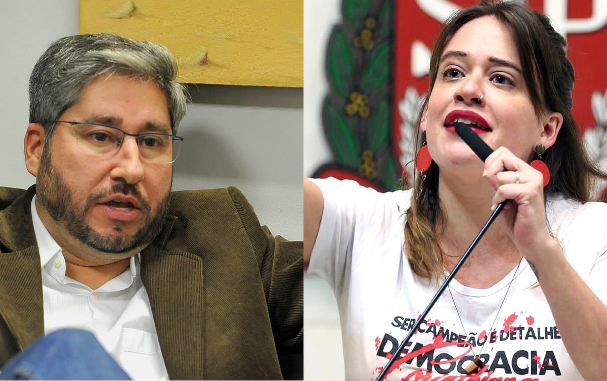 Deputados Fernando Cury e Isa Penna