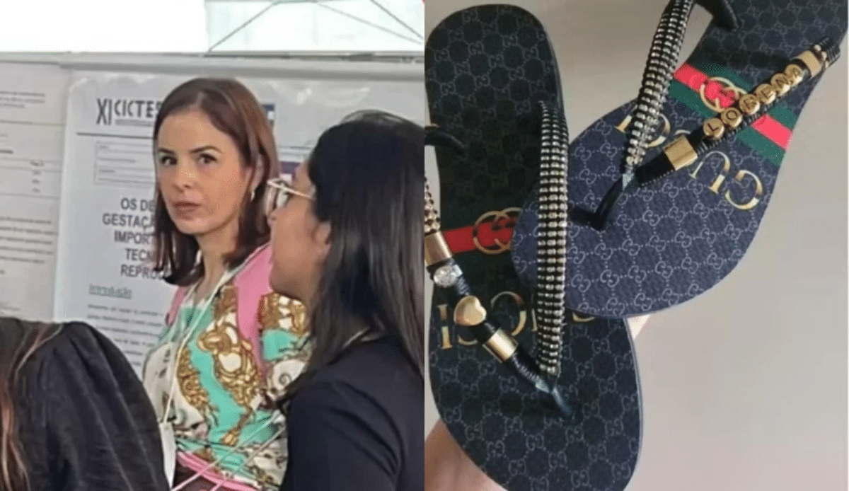 Suzane von Richthofen é acusada de vender sandálias falsas de marca de luxo