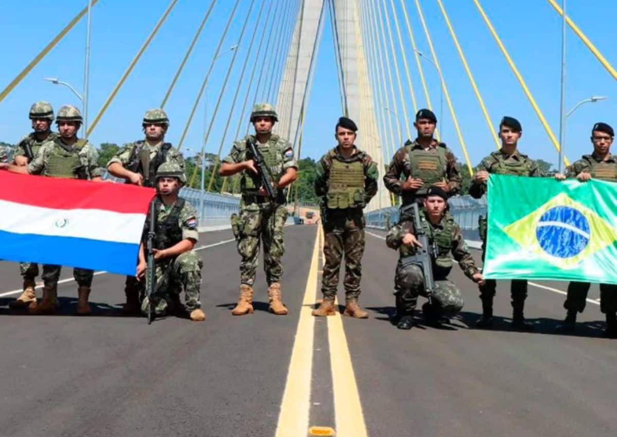 Brasil e Paraguai juntos em operação milionária contra crimes transfronteiriços!
